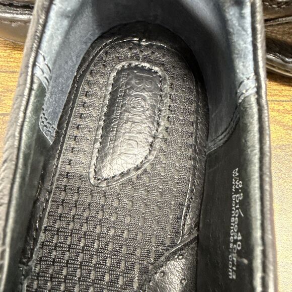 Born Leather Slip On Black Loafer Women's Size 8.5 D10603 CIF13 - Picture 5 of 15